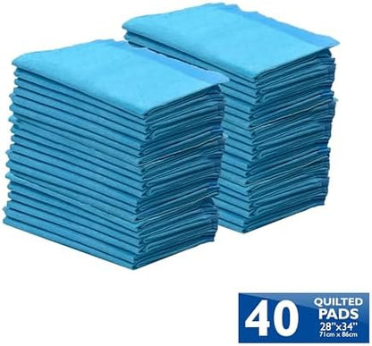 Four Paws Wee-Wee Superior Performance Extra Large Pee Pads for Dogs with Runoff Barrier Edge Guard Protection, Puppy & Dog Potty Training Pads, Housebreaking Supplies, 28" x 34" (40Count) - Image 5