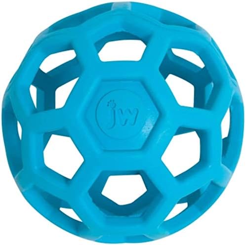 JW Pet HOL-ee Roller, Natural Rubber, Small 3in, Colors May Vary by JWPet