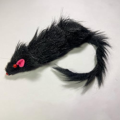 SPOT Shaggy Plush Ferret - Interactive Rattle and Catnip Fuzzy Toy for Indoor Cats and Kittens, Large Size Perfect for Pouncing, Chasing, Hunting, 11 Inches (Pack of 2) - Image 2