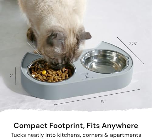 7 Ruby Road Kitten Food Bowl - Cat Food and Water Bowl Set for Indoor Cats - Image 4