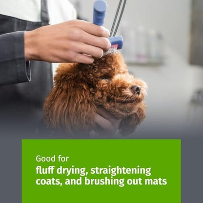 Show Tech Tuffer Than Tangles Slicker Brush for Dog Grooming with Long, Regular Pins, Medium Size, Perfect for Doodle Breeds, Angled Pins for Dematting, Remove Undercoat, Comfort Grip Handle - Image 4