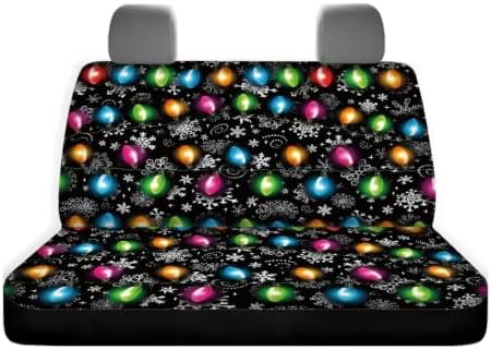 AFPANQZ Car Rear Seat Covers Auto Back Seat Cushion Christmas Decoration - Image 6