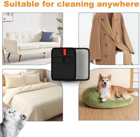 Pet Hair Removal Gloves for Cats & Dogs, Efficient Pet Hair Remover Electrostatic Glove, Reusable Pet Grooming Gloves Brush Tool for Furniture, Couch, Carpet, Clothing & Bed Sheets - Image 6