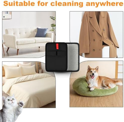 Pet Hair Removal Gloves for Cats & Dogs, Efficient Pet Hair Remover Electrostatic Glove, Reusable Pet Grooming Gloves Brush Tool for Furniture, Couch, Carpet, Clothing & Bed Sheets - Image 6