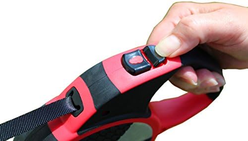 Alcott Kong Terrain Retractable Dog Leash, Medium, Fuschia, 16' Long - Image 6