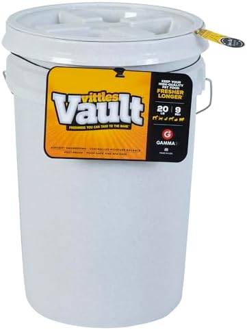 Gamma2 Vittles Vault Dog Food Storage Container, Dry Pet Food, 20 Pounds by Gamma2