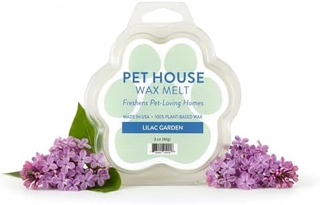 Lilac Garden Summer Wax Melts Plant-Based Wax, 2 Pack Pet House by OneFurAll