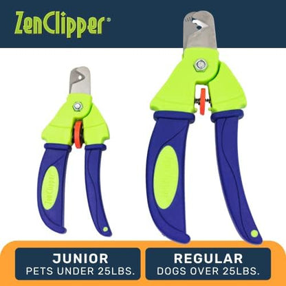 Zen Clipper Precise Dog Nail Clippers - Adjustable Safety Blade, No Overcutting - Stress Free Dog Grooming at Home - Easy to Use Pet Clippers with Sharp Blades for Clean, Splinter Free Cut - Image 5