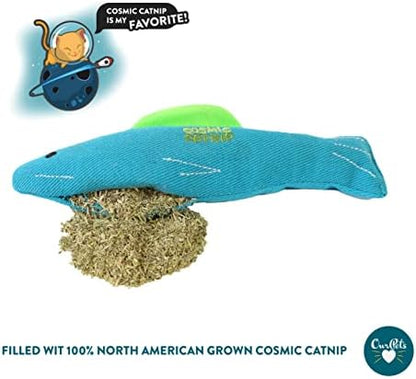 Our Pets 100-Percent North American Catnip Filled Fish Cat Toy (Interactive Cat Chew Toy), Annette (1050011546) - Image 3