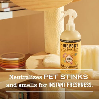 MRS. MEYER'S CLEAN DAY Pet Odor Neutralizer, Orange Blossom Scent, 12oz - Image 4