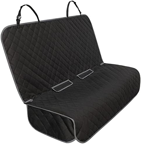 VIEWPETS Bench Car Seat Cover Protector - Waterproof, Heavy-Duty and Nonslip Pet Car Seat Cover for Dogs with X-Large Size Fits for Large SUVs & Trucks by VIEWPETS