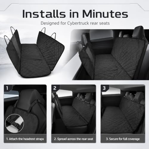 Dog Seat Cover for Tesla Cybertruck 2023-2026 - Image 7