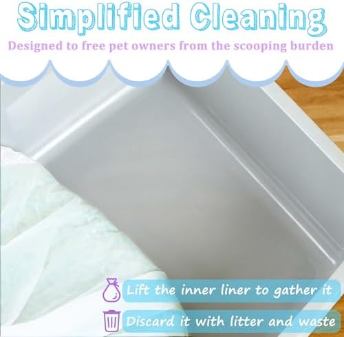 PurifyLogix 16pcs Jumbo Drawstring Leakproof Liners for IRIS Cat Litter Box - Image 4