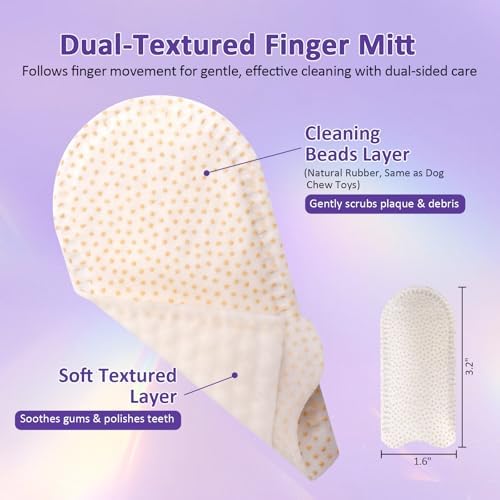 Probiotic Pet Dental Finger Wipes, Daily Oral Care, 50 Count - Image 6