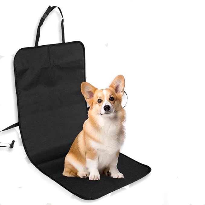 Car Seat Protector Waterproof Dog Car Seat Cover Scratch-Proof Universal Front Seat Covers Non-Slip Pet Passenger Seat Cover Protector for Dogs Cats Pets Cars Trucks SUVs Keeps Seats Clean