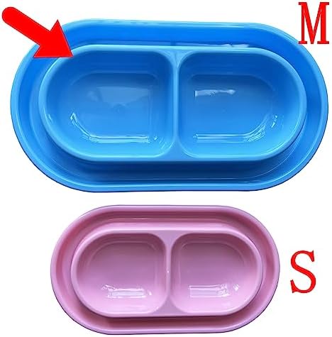 Ant Proof Cat Dish 32 Oz Pet Food Water Bowl for Dogs Cats Blue, M - Image 2