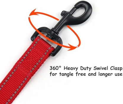 Wagtime Club Heavy Duty Double Handle Dog Leash for Large Medium Small Dogs - Image 4