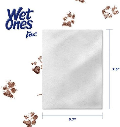 Wet Ones for Pets Deodorizing Dog Wipes, Tropical Splash, 50 Count, 3-Pack - Image 6