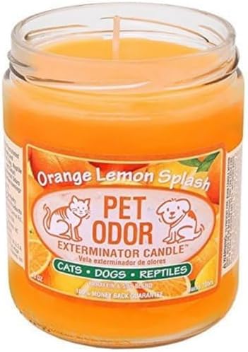 Pet Odor Exterminator Candle Orange Lemon Splash by SPECIALTY+PET+PRODUCTS