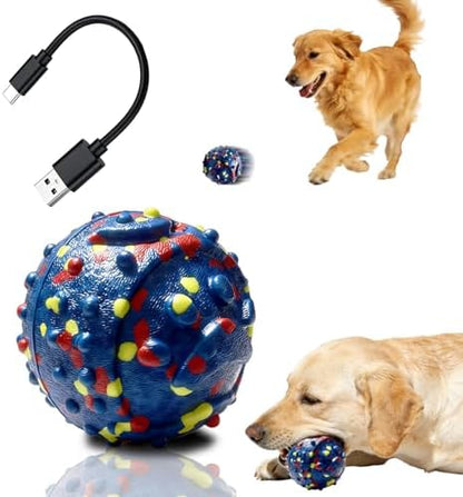 Interactive Dog toys, Smart Dog ball, E-TPU Material Automatic Moving, Bouncing, Vibrating ball Durable Duraspin Design for Aggressive Chewers.Keeps Dogs Busy and Entertained.Suitable for all dogs by Unknown