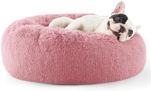 Bedsure Calming Small Dog Bed Donut Washable Cat＆Puppy Bed,23 inches by Unknown