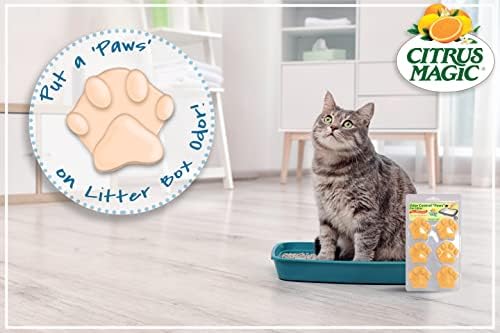 Citrus Magic Pet Odor Eliminator Litter Paws, Ocean Breeze, 6 Paws - Image 4