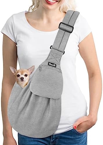 Lukovee Pet Sling, Puppy Small Pet Cat Carrier with Safety Hook by Lukovee