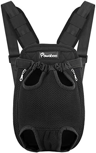 Pawaboo Pet Front Carrier Backpack for Small Medium Dogs by Pawaboo