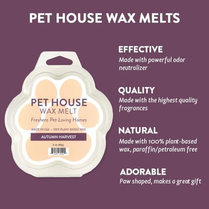Autumn Harvest Wax Melts for Warmer Plant-Based Wax, 2 Pack Pet House - Image 2