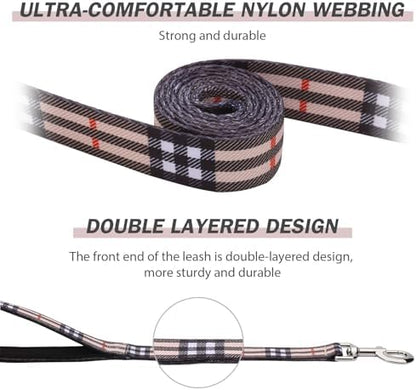 Hikiko 4FT Dog Leash Padded Double Handle with Designed Pattern - Image 2