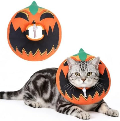 BEAUTYZOO Cat Cone Collar Soft, Waterproof and Anti-Licking, Halloween by BEAUTYZOO