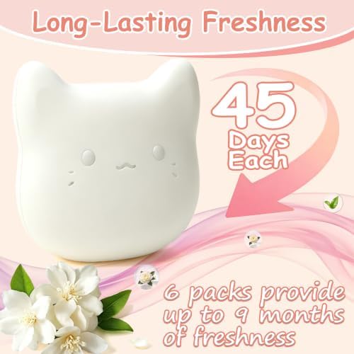 NewKe Camellia Flower Odor Deodorizer for Cumrige Self Cleaning Litter Box - Image 4