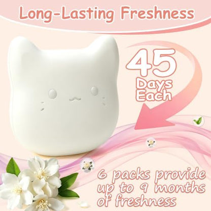 NewKe Camellia Flower Odor Deodorizer for Cumrige Self Cleaning Litter Box - Image 4