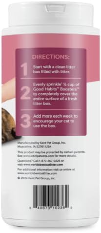 World's Best Cat Litter Boosters Good Habits Additive, 18 oz Canister - Image 3