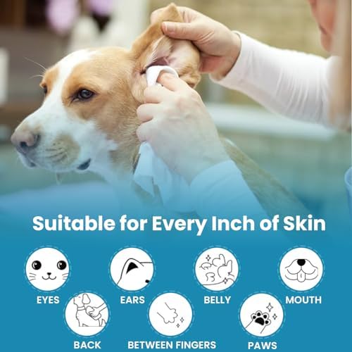 Replenish Medicated Wipes for Dog & Cat with Chlorhexidine & Ketoconazole - Image 3