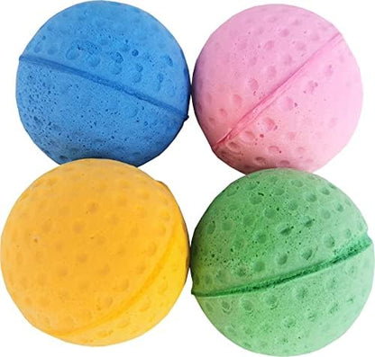 Cat Foam Ball Cat Sponge Ball Toy Soccer Toy (12Pack) - Image 7