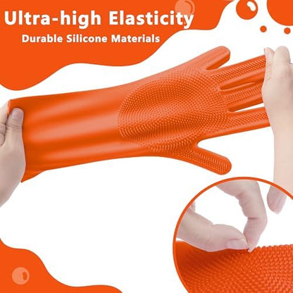 Pet Grooming Gloves—Dog Washing Gloves with High-Density Teeth - Image 5