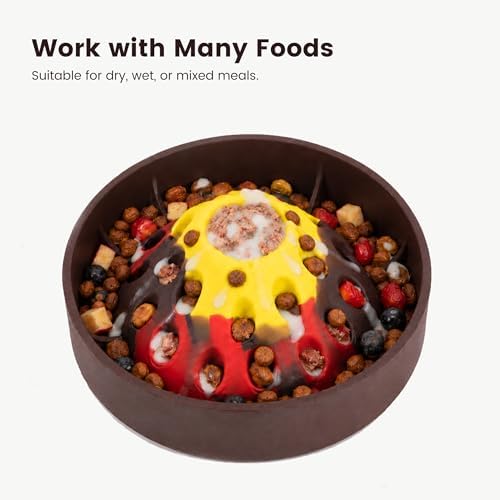 PEGGY11 Volcano-Shaped Silicone Slow Feeder Bowl for Dogs - Image 6