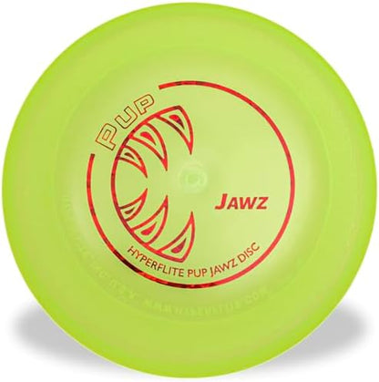 Hyperflite Pup Jawz Puncture Resistant Dog Flying Disc, Small Dogs by Hyperflite