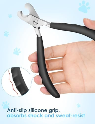 Gobeigo Heavy Duty Dog Nail Clippers for Large Dogs & Thick Nails (Black) - Image 5