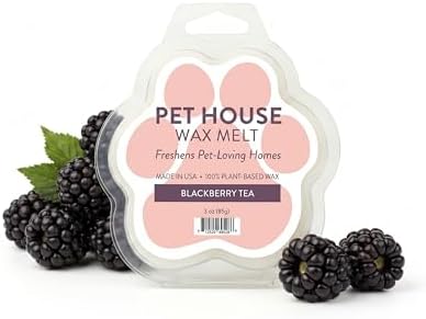 BlackBerry Tea Spring and Summer Wax Melts Plant-Based Wax, Pet House by OneFurAll
