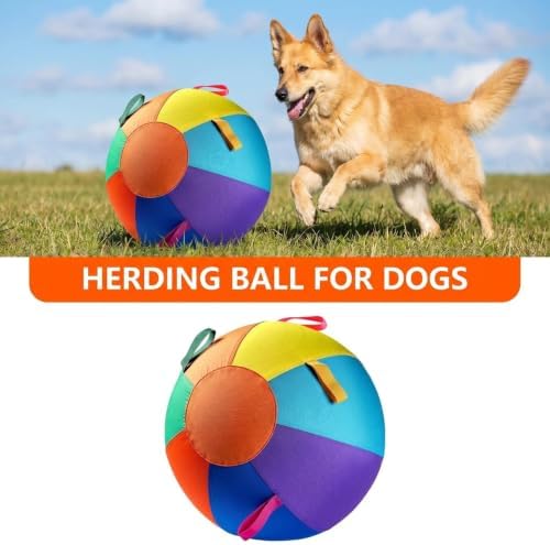 Herding Ball for Dogs, 22.1" XL Outdoor Exercise Toy for Medium Large dogs - Image 2