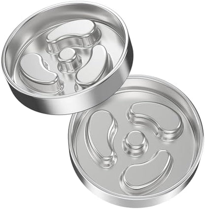 Slow Feeder Dog Bowls, 1Cup for Small Puppy, 2Pack by Techphardo