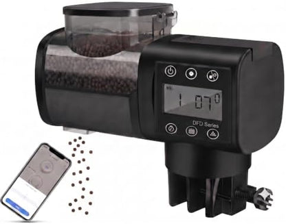 Automatic Fish Feeder: 500ml Bluetooth App Timer by Unknown