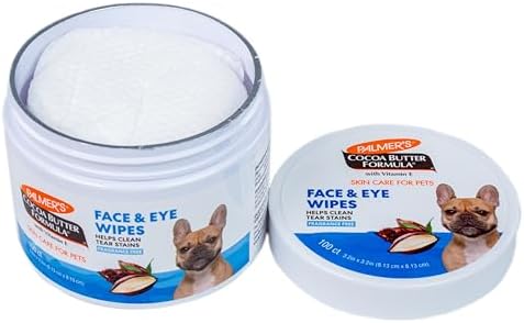 Palmer's for Pets Face and Eye Dog Wipes, Unscented, 100 Count, 6-Pack - Image 6