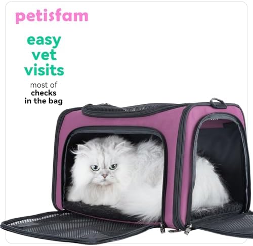 Easy Load Pet Carrier for Medium Cats and Small Dogs - Image 3