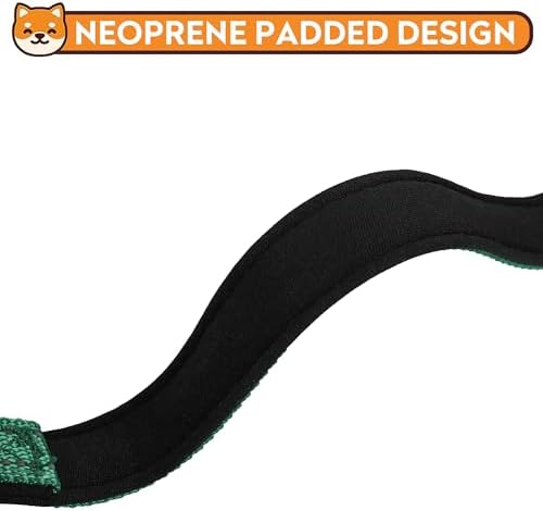 Reflective Dog Collar, Adjustable Soft Neoprene Padded,Dark Green,XS - Image 4