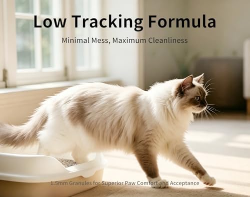 Mixed Cat Litter, Tofu & Bentonite Blend, Instant Clumping & Flushable, Low Dust, Superior Odor Control, Low Tracking, Lightly Scented Litter for Multi-Cat Homes, 11 lb (5.5lb x 2) - Image 6