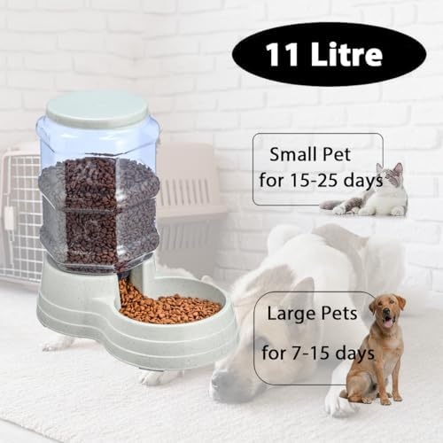 3 Gallon Gravity Large Dog Food Feeder,11L Automatic Pet Feeder, Dog Food Dispenser for Large Breed - Image 4