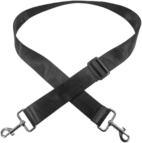 Vivifying Dog Car Seat Replacement Strap, 26-46.5 Inch Headrest Belt, Black by Vivifying